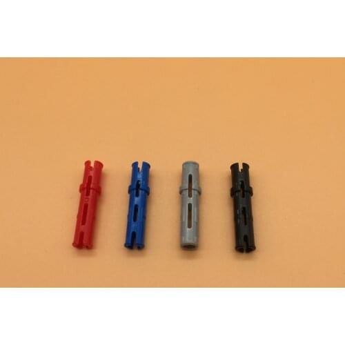 Compatible with Lego building block technology parts 6558 1 * 3 bolt hole cross shaft connection and assembly DIY toys