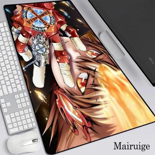 Katekyo Hitman Reborn Anime Mouse Pad Computer Gaming Accessories XXL Large Mousepad Pc Laptop Gamer Desk Mat Csgo Keyboard Pad