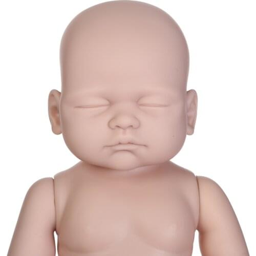 NPKCOLLECTION reborn doll kit unpainted soft vinyl reborn full vinyl body anatomically correct Carina by Shiela Michael