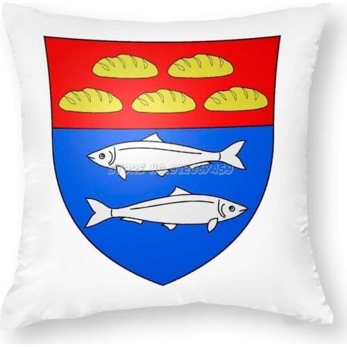 Coat Of Of La Seyne Sur Mer ( Var ) France Pillow Case New Print Designer Cushion Cover Square Pillowcases Home Decor La Seyne S