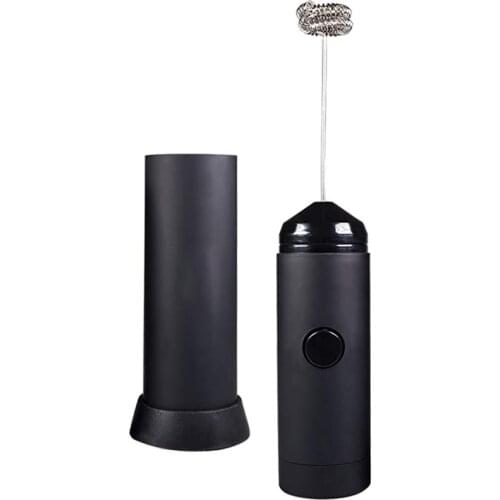 Mini Handheld Milk Frother - Battery Operated Electric Foam Maker | Includes Kitchen Stand,Latte Hot Milk Eggbeater ,Coffee Mixe