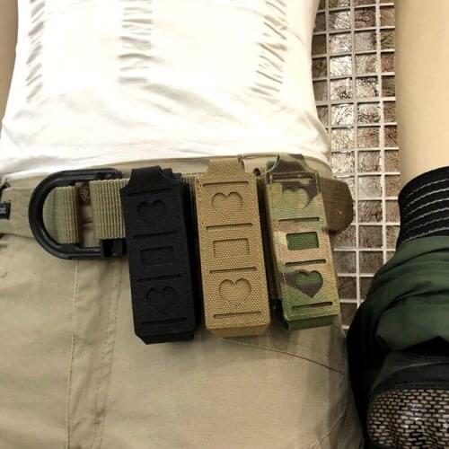 Tactical Military Molle Utility Tools KnifeUMP45 GLOCK Pistol Magazine Bag Flashlight Pouch Single Outdoor Hunting Holster Bag