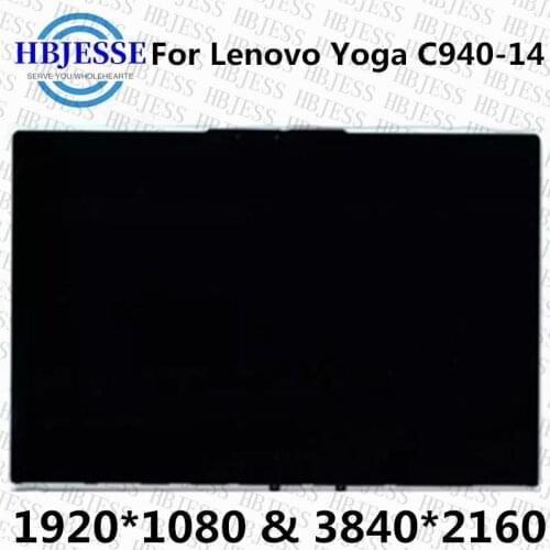 Test well 14.0"IPS LCD LED Touch Display Digitizer Screen Panel Assembly for Lenovo Yoga C940-14IIL C940-14 Series 5D10S39595