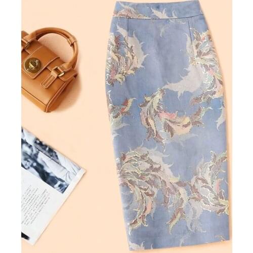 TIYIHAILEY Suede Pencil Skirts