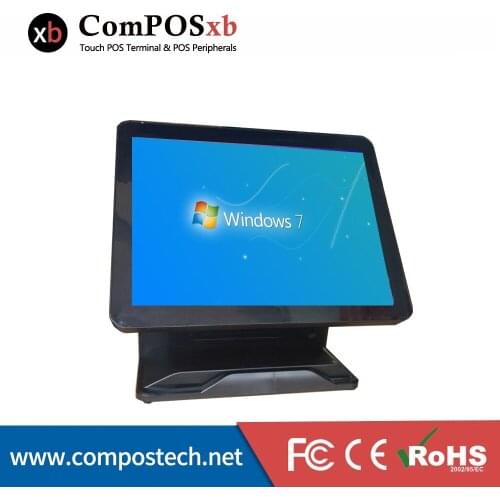 Point Of Sale Touch POS Terminal 15 Inch Pos All in One Windows POS Systems Touch Cash Register For Restaurant