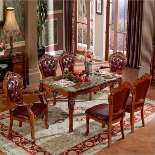 High quality European modern dinner table set o1231