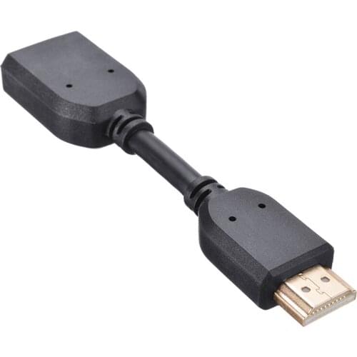 10cm 1080P HDMI-compatible Extension Cable HDMI-compatible Female To Male Extension Cable Adapter Converter for LCD HDTV