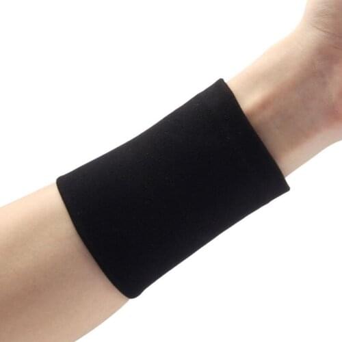 1pc Wristband Elastic Breathable Compression Sprained Wrist Support Band Wraps Fitness Protector Sportswear Accessories