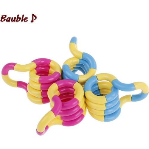 New 1 PC Kids Adult Anti Stress Hand Sensory Decompression Toy for ADHD Autism Finger Dexterity Training Kids Toys