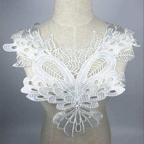 1pcs DIY clothing lace jewelry collar lace polyester collar flower sewing handmade clothes decorative collar beautiful fashion