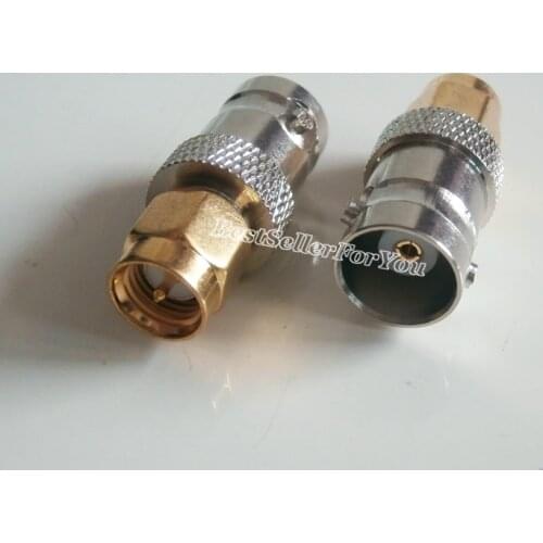 10Pcs SMA Male to BNC Female RF Adapter Coaxial Connector COAX Jack Convertor