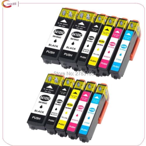 11 Pack Compatible Ink Cartridge for Epson 410XL with Epson Expression XP-830 XP-630 XP-640 XP-530 XP-635 printer
