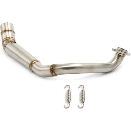 Motorcycle Accessories For Honda PCX125 PCX150 2018 2019 PCX 125 / 250 Exhaust Middle Link Pipe Muffler Pipe Silp on