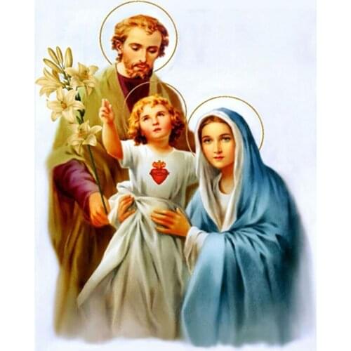 Full Square/round Diamond 5D DIY Diamond Painting An angel family Embroidery Cross Stitch Rhinestone Mosaic Home Decor