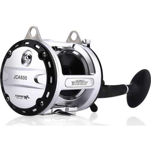 All-Metal Luyada Black Drum Drum Wheel Long-distance Thunder Strong Wheel Anti-explosion Line Sea Fishing Wheel Fishing Wheel Fi