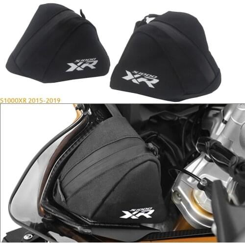 FOR BMW S1000XR S 1000 XR 2015 2016 2017 2018 2019 Motorcycle Wind Deflector Bag Pockets Waterproof Tool Placement Bags