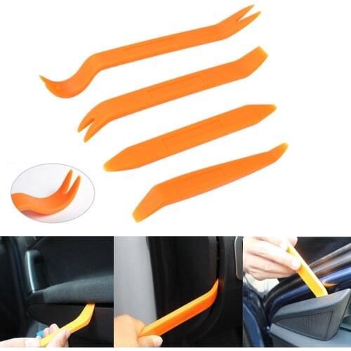 4pcs Car Panel Removal Tools Automobile Radio Panel Door Clip Trim Dash for Removal Installer Pry Repair Tool Set Herramentas