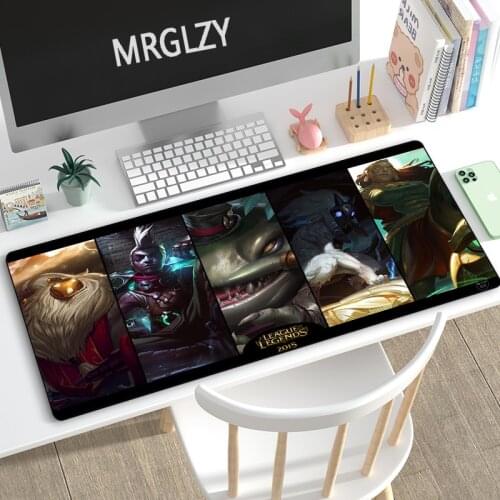 Hot Sale 400X900MM XXL Mouse Pad Large Mousepads Gaming Accessoroes Laptop Gamer League of Legends Waterproof Keyboard Desk Mat