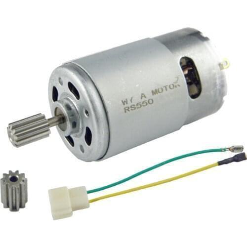 Magnetic Gear Motor 550 DC 6V 8000RPM High Quality for Remote Control Car Kids RC Car Electric Motor High Speed