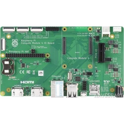 Raspberry Pi Compute Module 4 IO Board, A Dev Platform for CM4