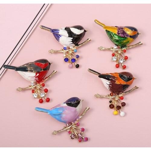 SKYE CIEL Bird Brooches For Clothes
