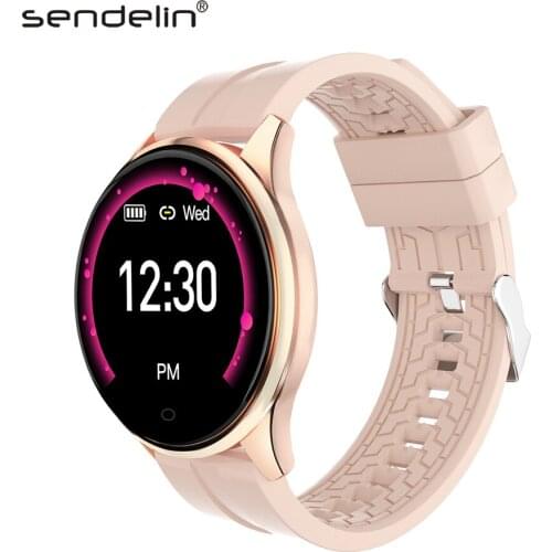 Smartwatch fitness bracelet pedometer outdoor sports tracker ladies smart wearable heart rate monitoring men smart watch