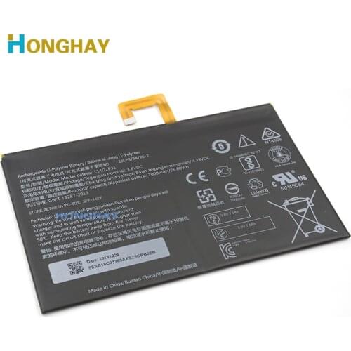 HONGHAY 7000mAh L14D2P31 Replacement Battery For Lenovo Tab 2 TAB2 A10-70F A10-70L A10-70LC TB2 X30L TB2-X30F TB2-X30M Batteries