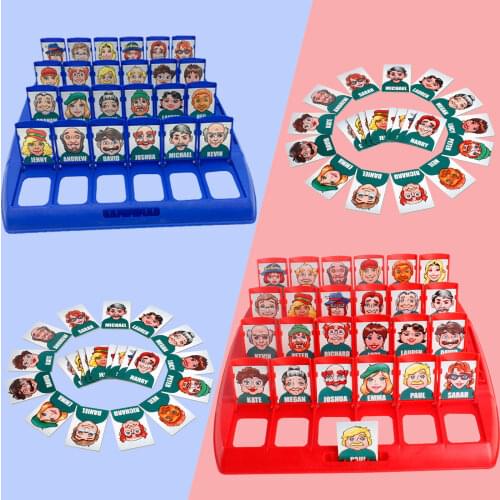 Funny Kids Guessing Who Board Games Parent-child Interaction Toys for Family Entertainment Christmas Party