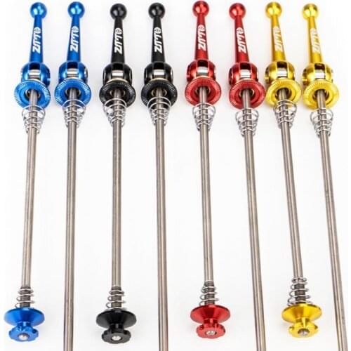 ZTTO Universal Lightweight Titanium Alloy Bicycle Quick Release Wheel Skewers for MTB Road Bike Wheel Skewers for MTB Road Bike