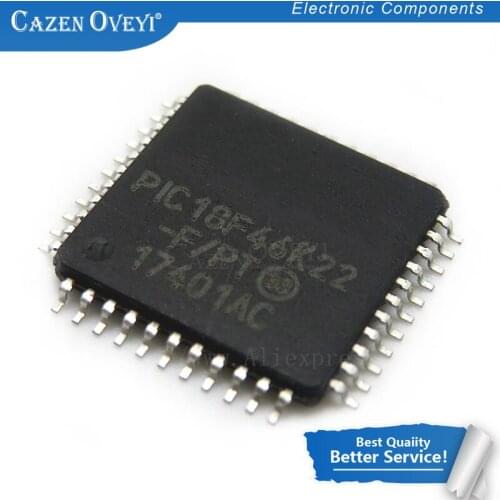 10pcs/lot PIC18F46K22-I/PT 18F46K22-I/PT PIC18F46K22 18F46K22 QFP-44 Best quality In Stock
