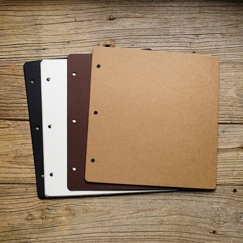 10pcs Inner Pages Loose-Leaf Graffiti Album Photo Hand-Painted DIY Photo Album Inner Page For Baby Children Wedding Lover Family