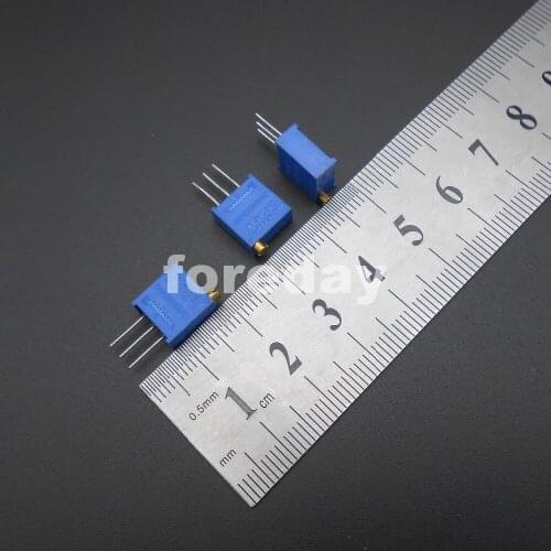 1000PCS 3296W 3296 adjustable Trim Pot Potentiometer 10R 50R 100R 200R 500R 1K 2K 5K 10K 20K 50K 100K 200K 500K 1M 2M *FD645-660