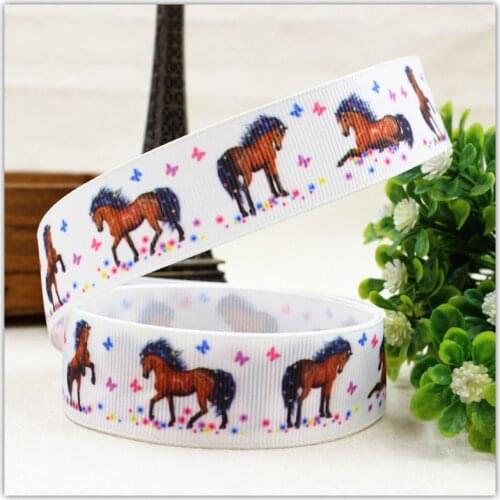 15061001, free shipping 22MM cartoon Series Printed grosgrain ribbon, DIY handmadeHair accessories Material wedding gift wrap