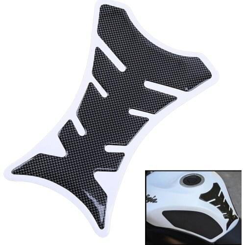 3D Carbon Fiber Fishbone Stickers Car Motorcycle Tank Pad Tankpad Protector For Motorcycle Universal Fishbone