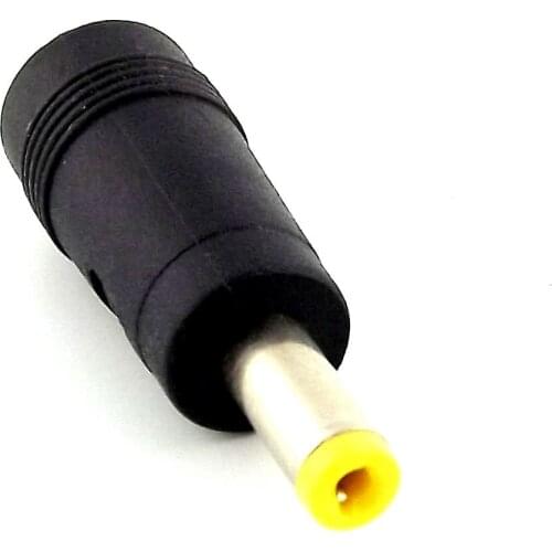 5.5x2.1mm Female Jack to 4.0x 1.7mm Male CCTV DC Power Plug Adapter Connector BS