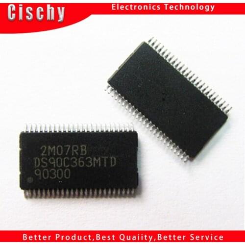 5pcs/lot DS90C363MTD DS90C363AMTD TSSOP-48 +3.3V Programmable LVDS Transmitter 18-Bit Flat Panel Display Link-65 MHz In Stock