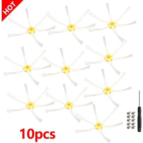 6-armed Side Brush for iRobot Roomba 500 600 700 Series 510 530 532 550 630 620 650 760 770 780 Vacuum Cleaners Spare Parts