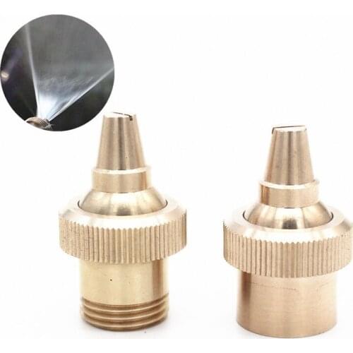 Fast Shipping 1PC 1/2"Male Micro Sprinkler Adjustable Spray Direction Sector Nozzle Misting Sprayer Lawn Irrigation Fitting