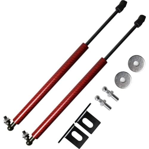 For Chevrolet Onix plus 2019-2020 Auto Front Hood Bonnet Modify Gas Struts Carbon Fiber Damper Shock Lift Support