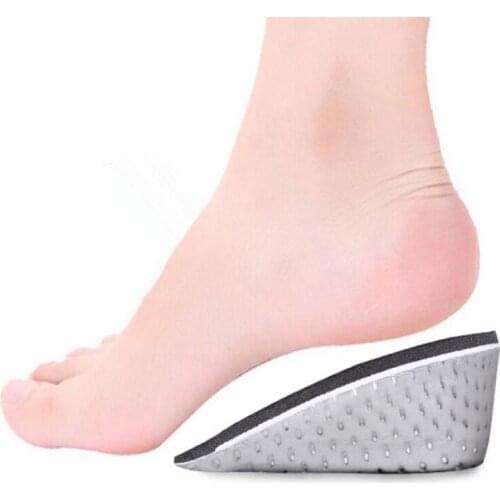 Eva Breathable Inner Half Pad 1.5cm 2.5cm 3.5cm Height-adjustable Insole Invisible Inner Insole