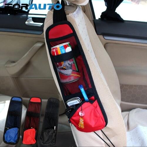FORAUTO Car Organizer Sundries Holder Auto Seat Side Bag Car Seat Storage Bag Hanging Pockets Car-styling Stowing Tidying