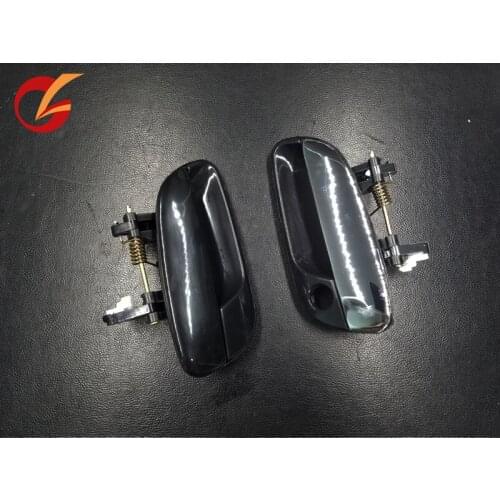 Use for hyundai elantra 2004-2007 model door outside handle black and chrome