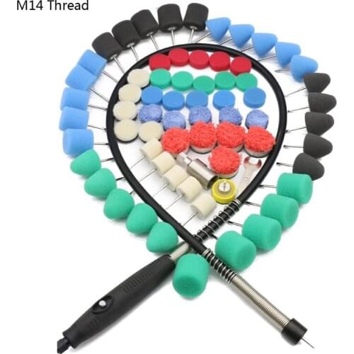 28pcs/69pcs Mini Polishing Machine Car Beauty Detailing Polisher Extention Tools G8TE