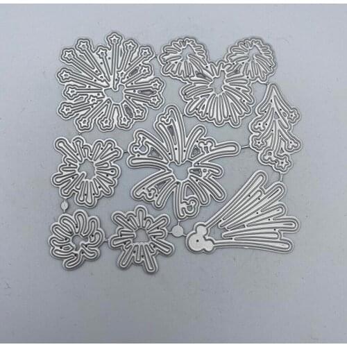 New Design Craft Metal Cutting Dies Fireworks Decoration Scrapbook Album Paper Card Craft Embossing die cuts