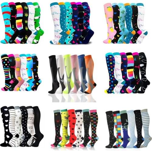 Dropship Wholesale Compression Socks Set Soccer Unisex Sport Socks Pack Outdoor Sport Nursing Hiking Running Fitness Socks