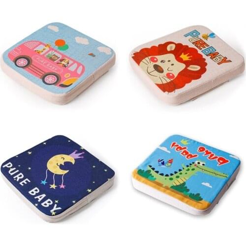 Portable Cartoon High Chair Pad Booster Dining Sponge Increasing Seat Cushion H055