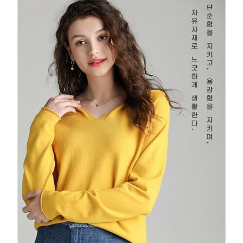 Wool Knitting Hooded Sweater Womens Loose Wear Spring Autumn Thin Section Long-Sleeved Bottoming Hoodie All-Match Age Reduction