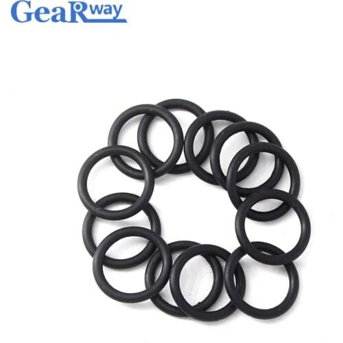 2.65mm Thickness O Ring Seal Black Nitrile Rubber O Rings Gasket 41.2/42.3/43.7/45/67/69mm ID 70SH Hardness O Ring Seals Gasket