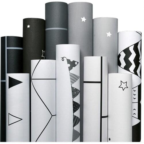 3~10M Waterproof PVC Vinyl Self Adhesive Wallpaper for Kitchen Backsplash Tile Bathroom Living Room Bedroom Home Decor WallPaper