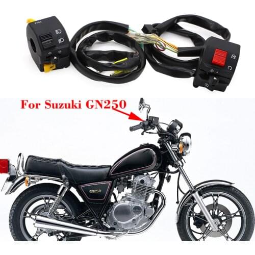 Motorcycle Parts Handlebar Switch Control Left Right For Suzuki GN250 GN 250